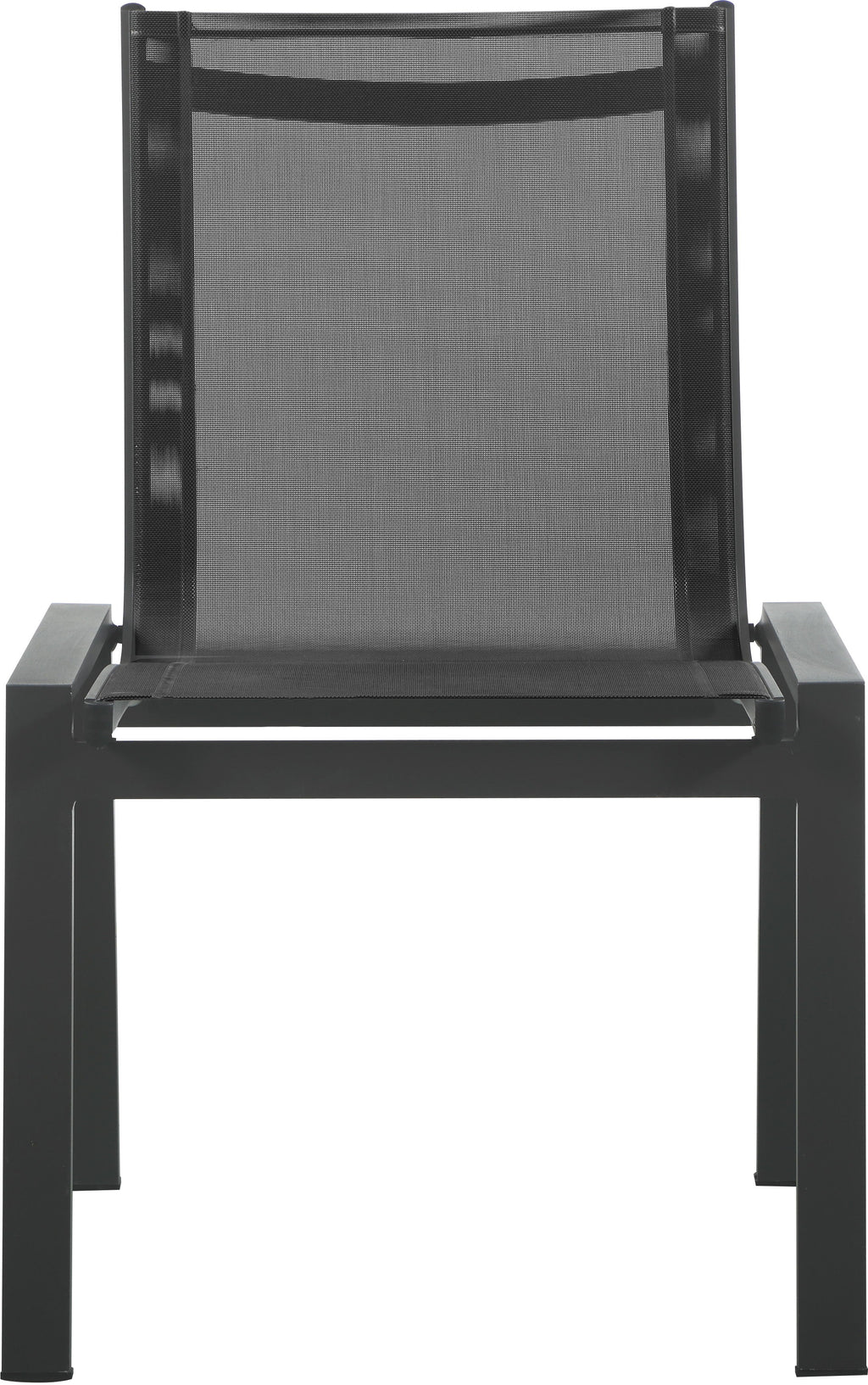 Nizuc - Outdoor Patio Dining Chair With Gray Frame (Set of 2)
