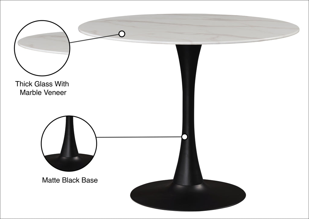 Tulip - Two Tone Dining Table