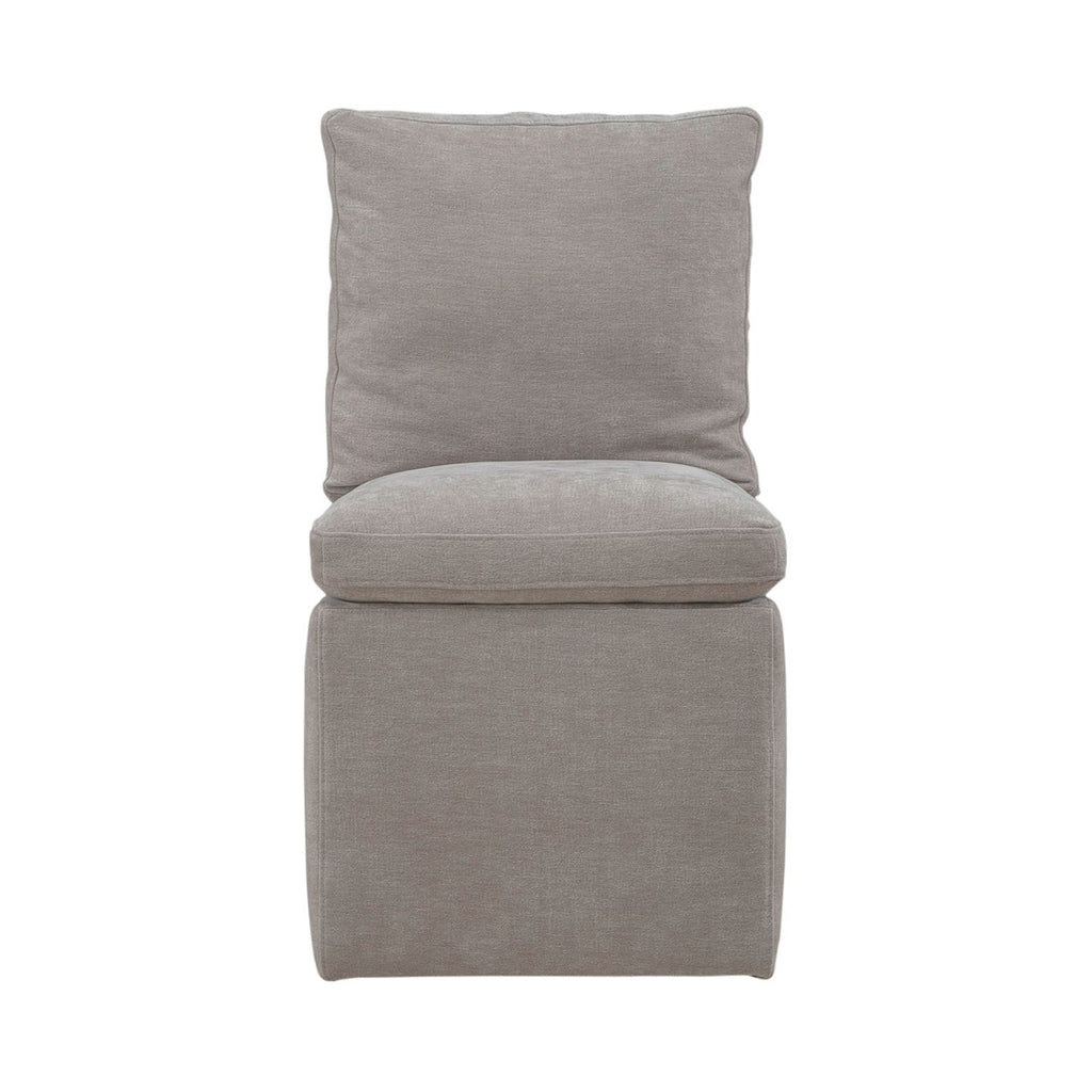 Accent Dining - Accent Dining Chair With Casters