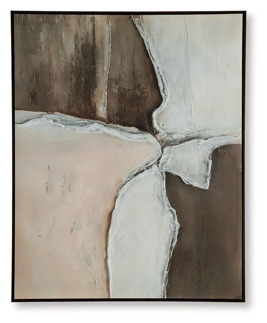 Junward - Brown / Tan / White - Wall Art