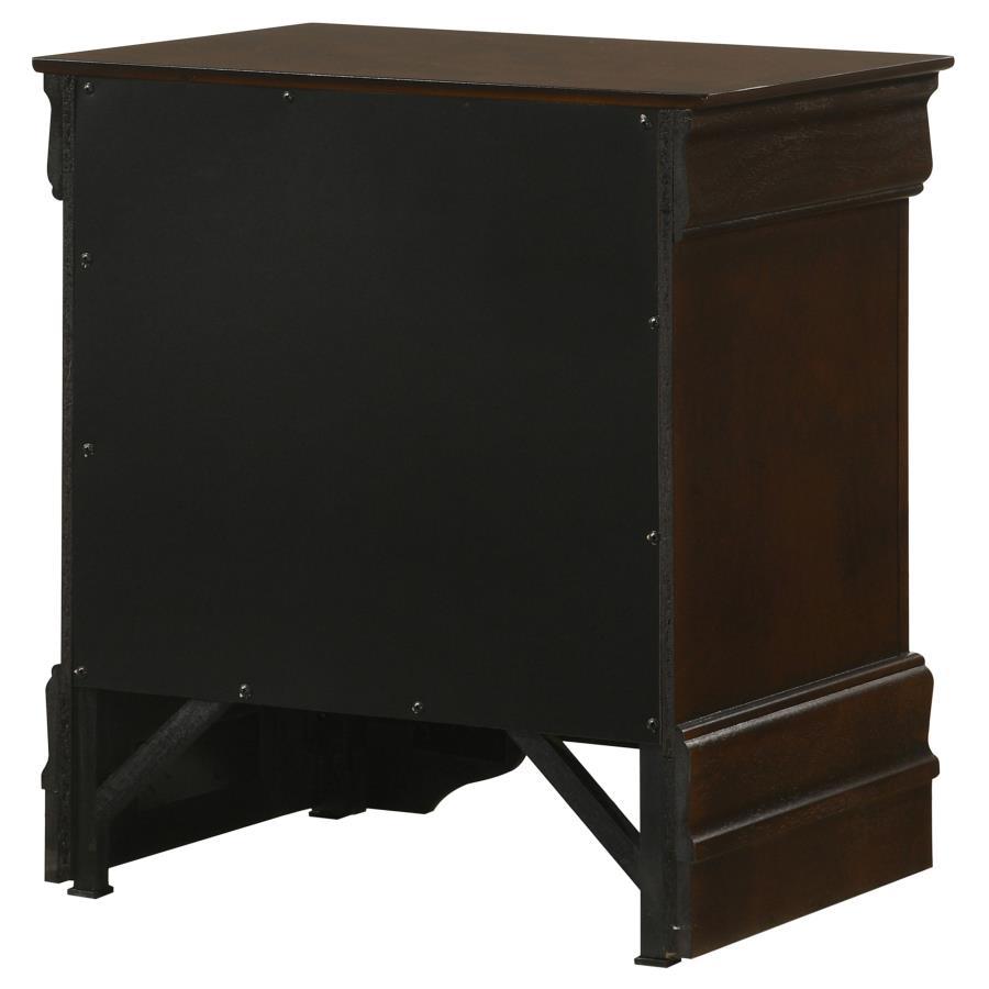Louis Philippe - Two-drawer Nightstand