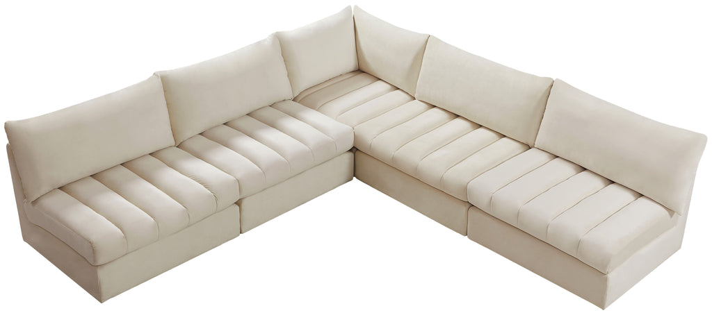 Jacob - Modular Corner Armless Sectional 5 Piece