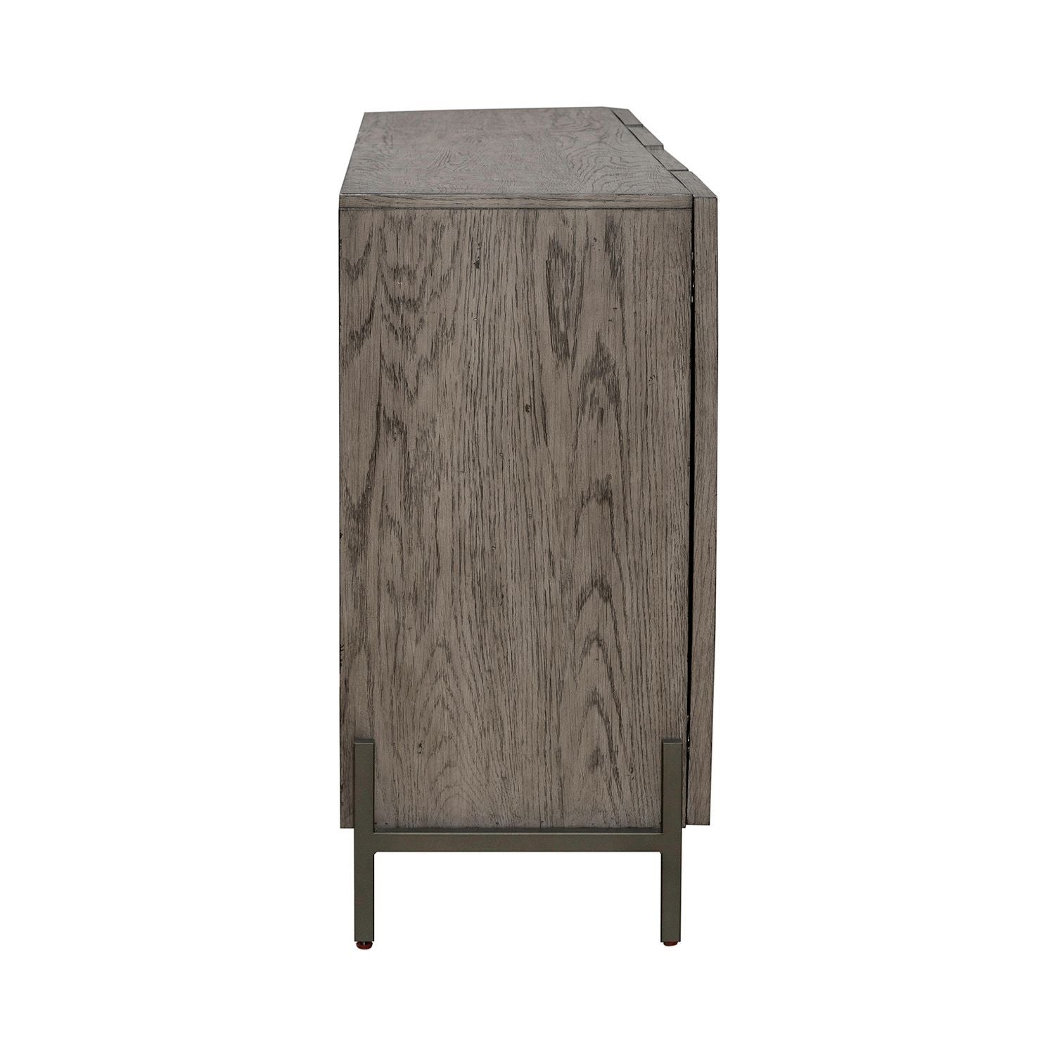 Pelicans Buff - 74" Accent TV Console - Gray