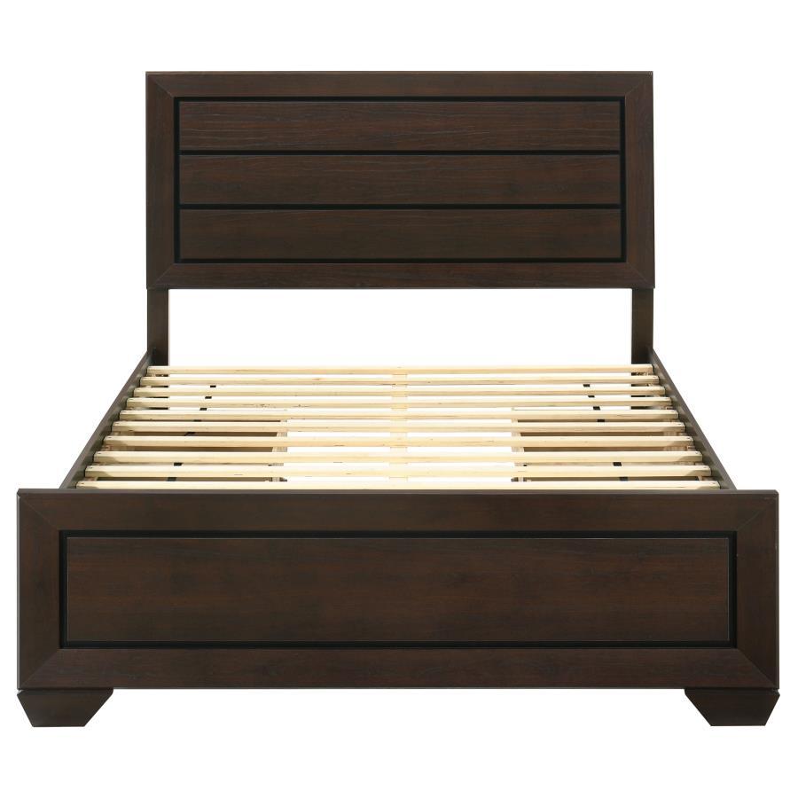 Kauffman - Wood Storage Panel Bed
