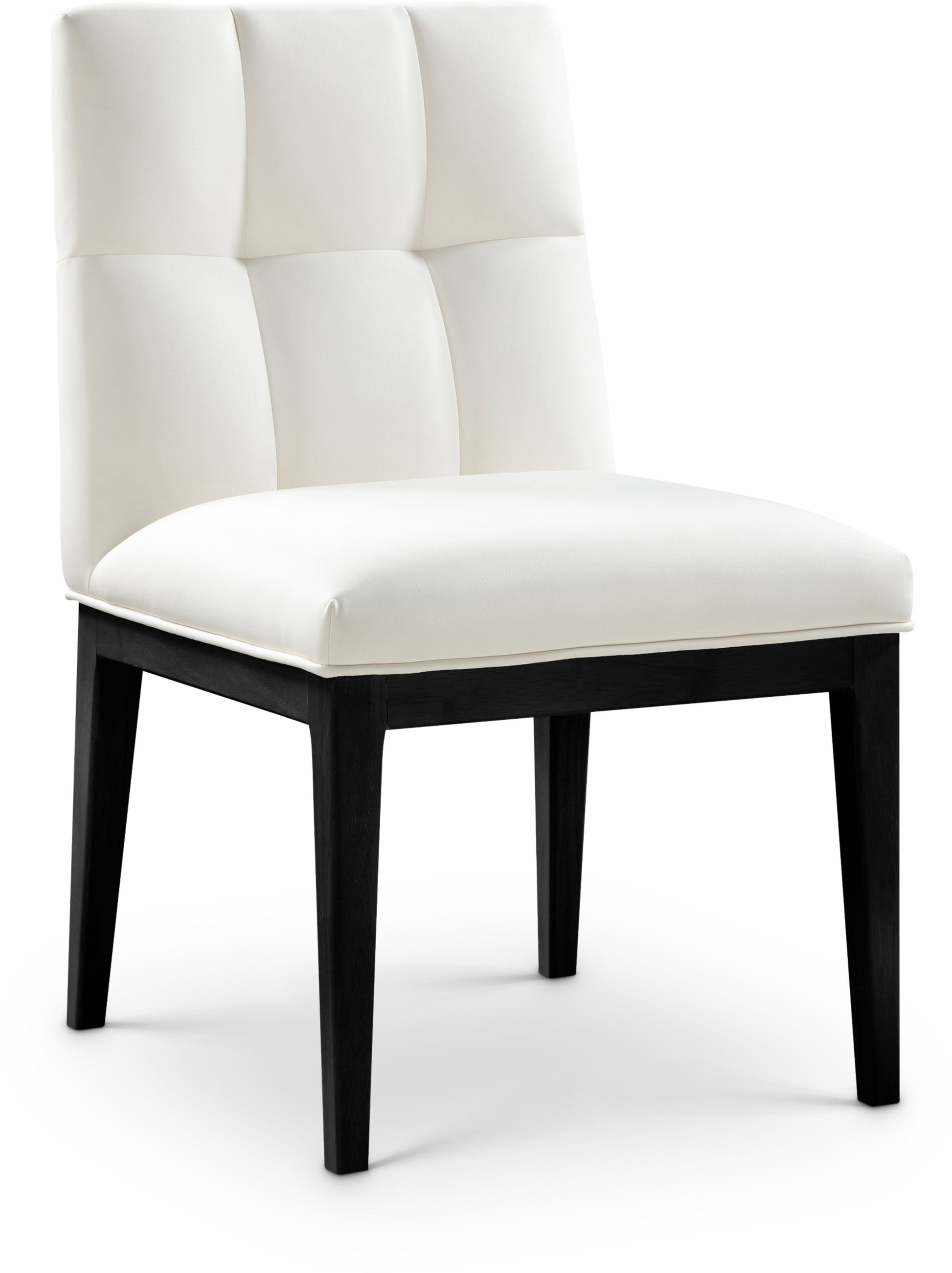 Adrian - Dining Side Chair Set - Black Legs