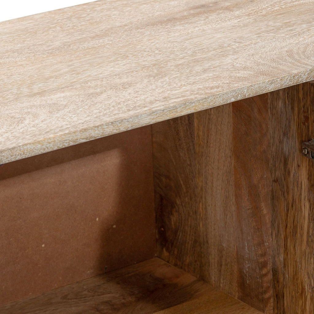 Melody - 3 Door Accent Cabinet - Brown