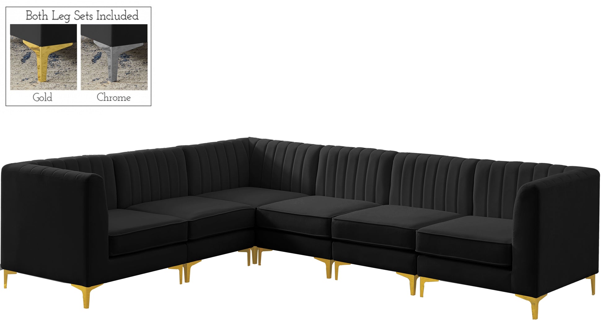 Alina - 6 Piece Sectional