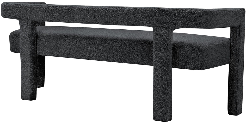 Athena - Boucle Fabric Bench