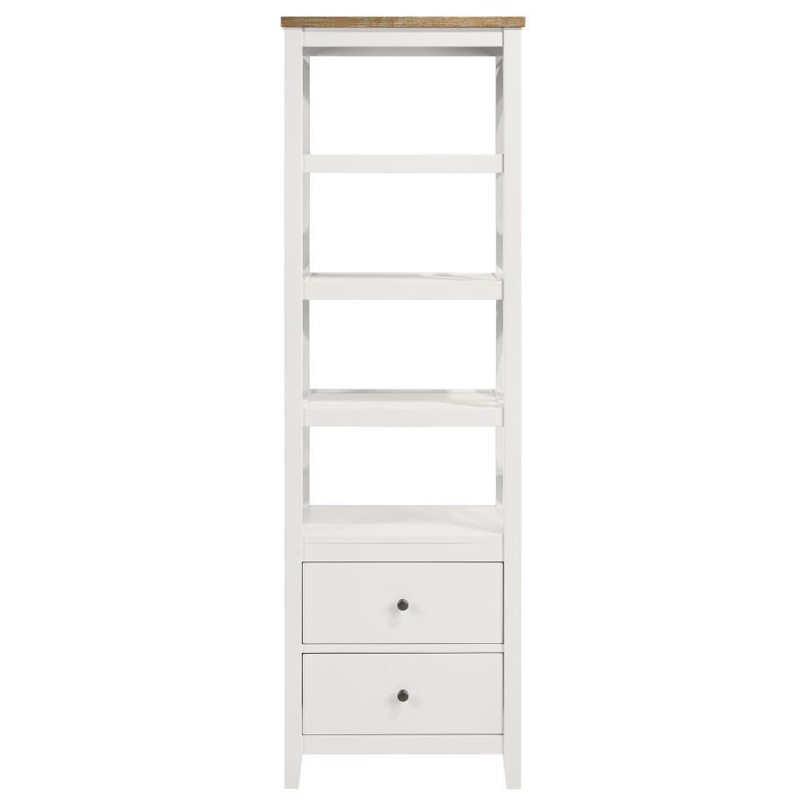 Hollis - 3 Piece TV Stand Entertainment Center - White