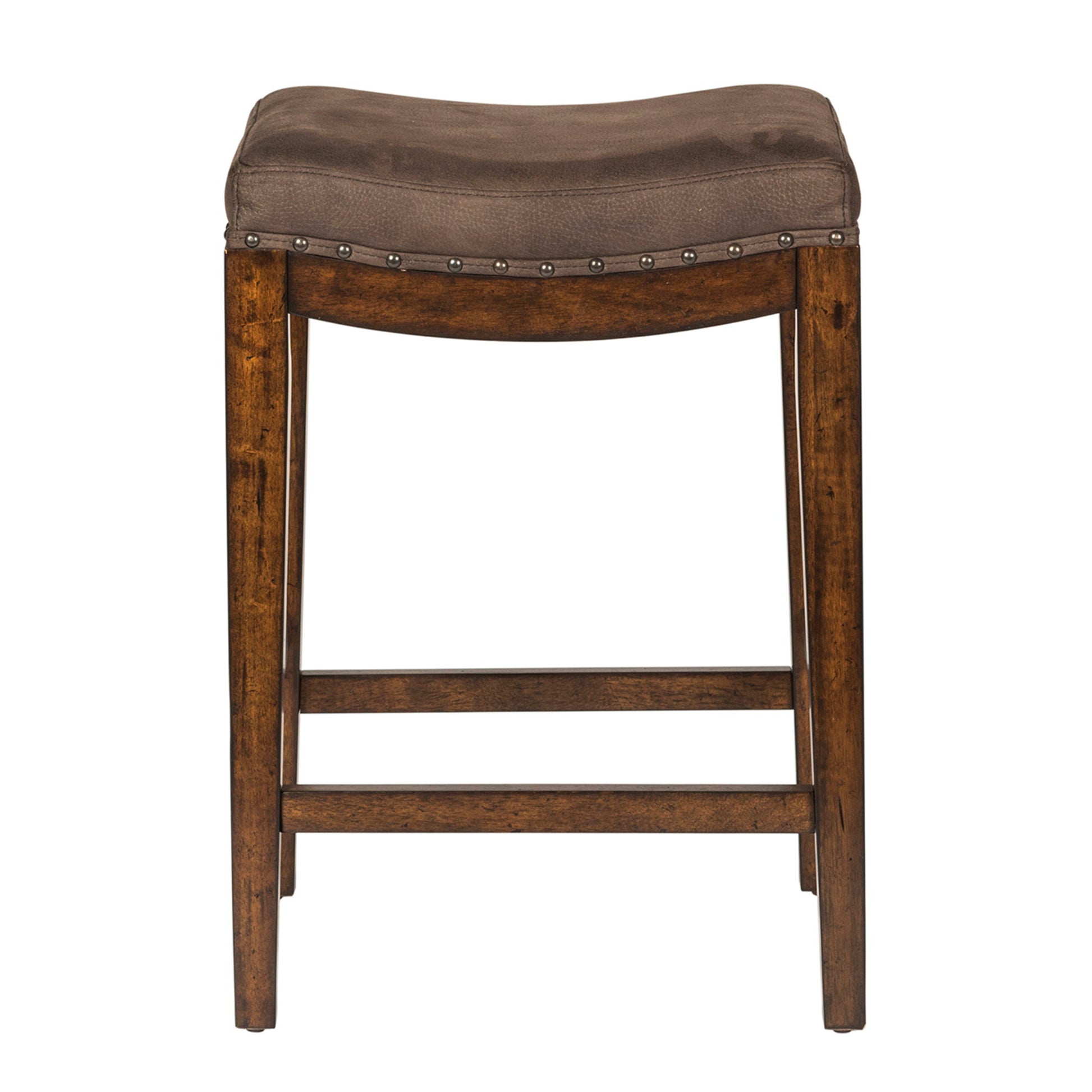 Aspen Skies - 4 Piece Console Set (1 Console 3 Stools) - Dark Brown