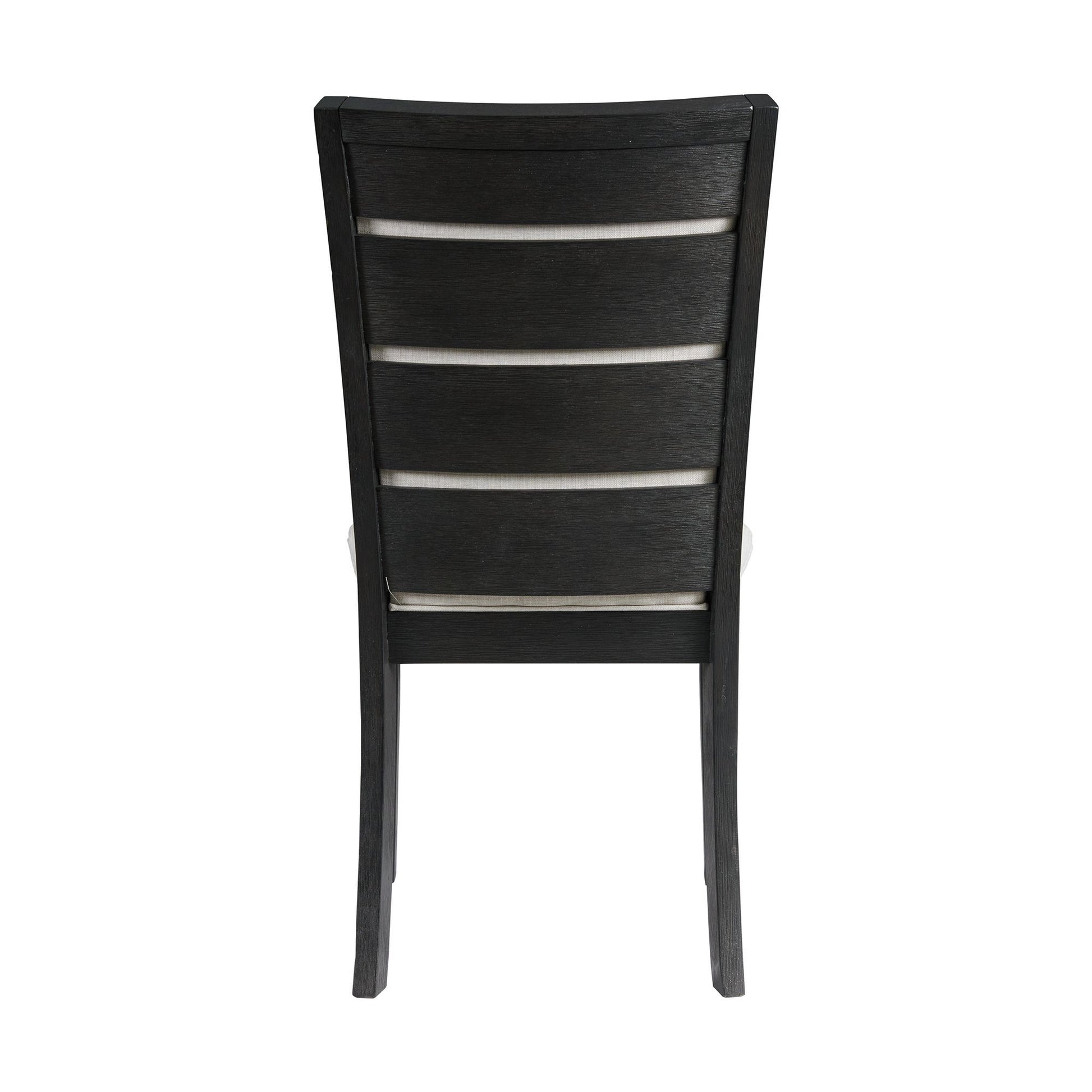Grady - Dining Slat Back Side Chair (Set of 2) - Black