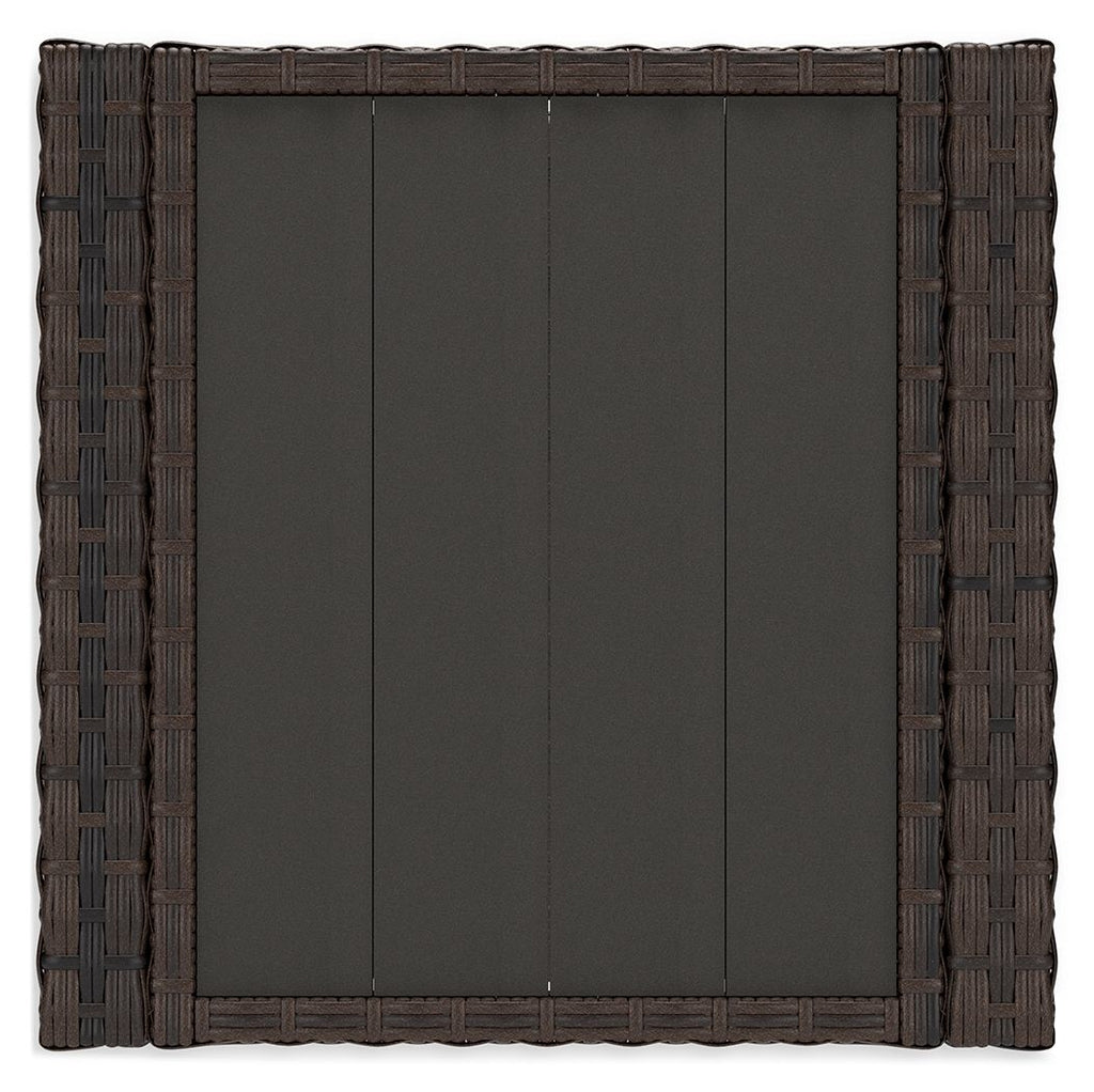 Windglow - Brown - Square End Table