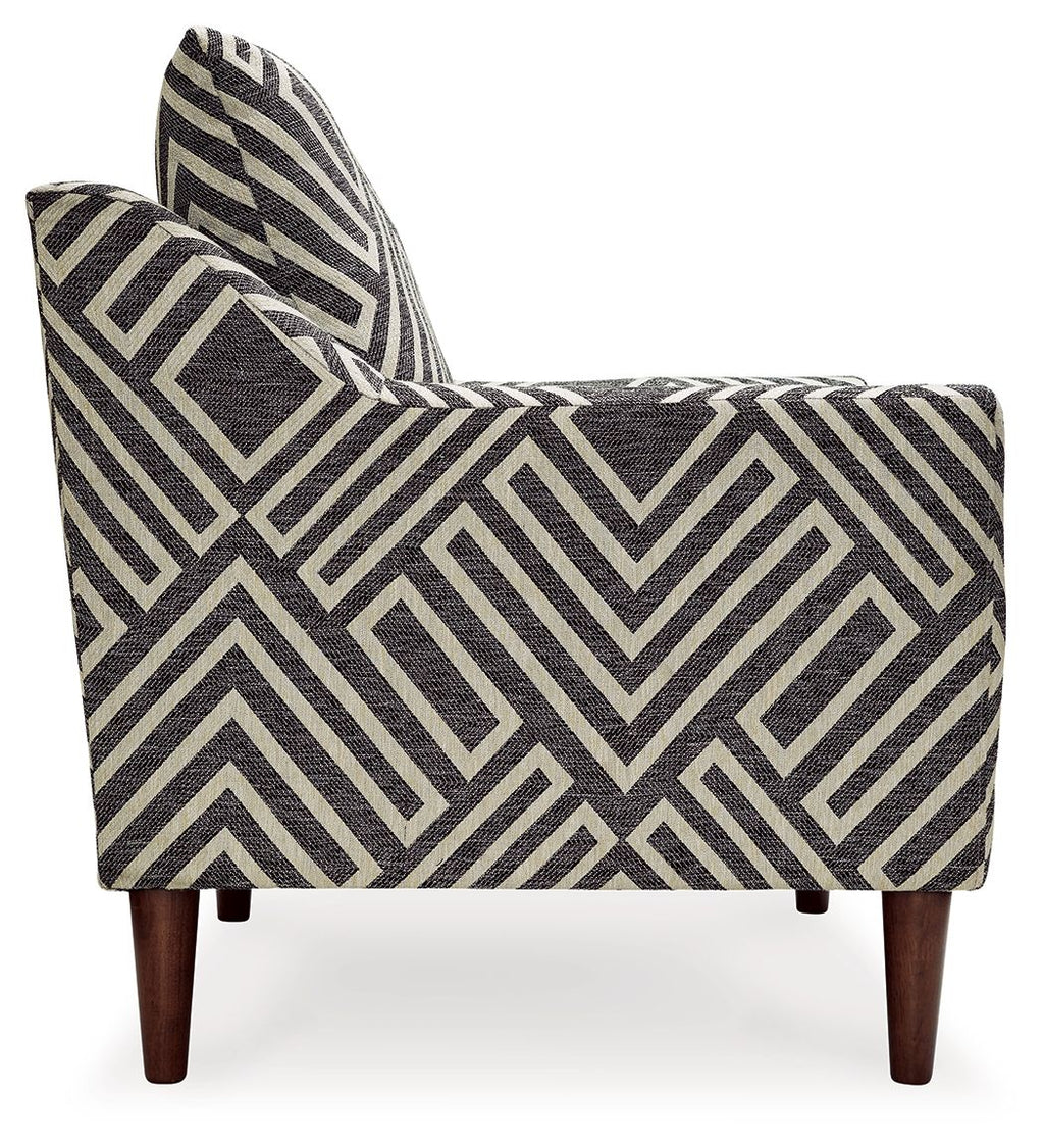 Morrilton Next-Gen Nuvella - Natural / Charcoal - Accent Chair