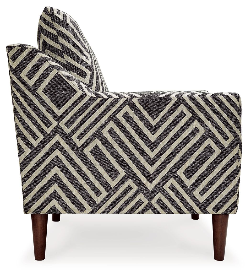 Morrilton Next-Gen Nuvella - Natural / Charcoal - Accent Chair