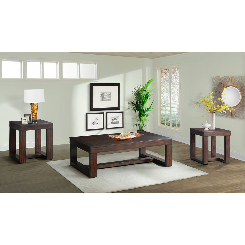 Hardy - Square End Table - Cherry
