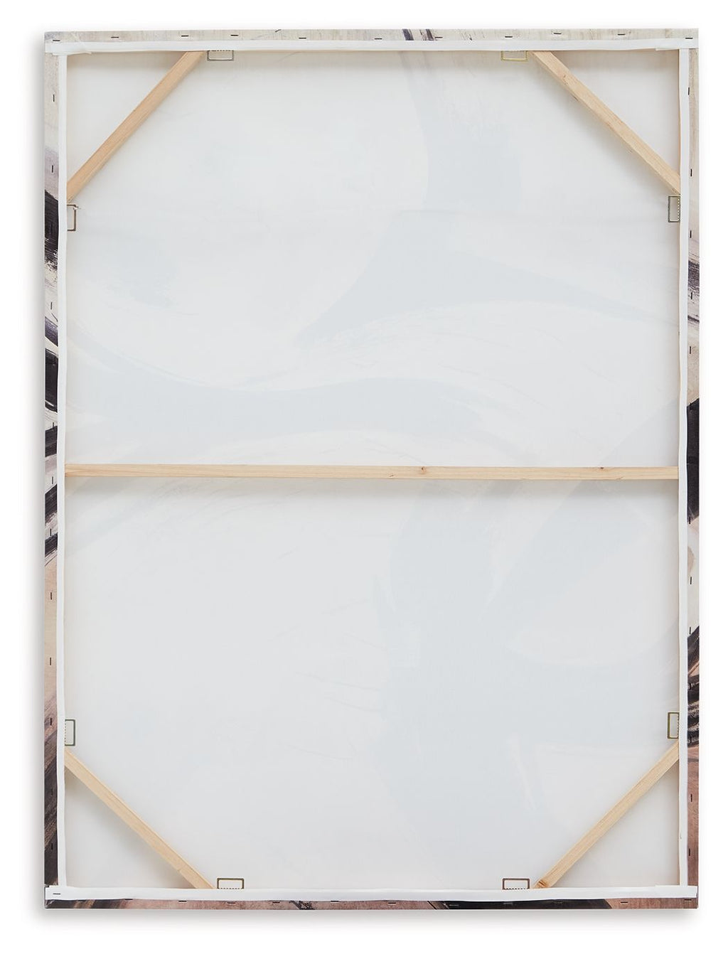 Braidage - Brown / Black / White - Wall Art