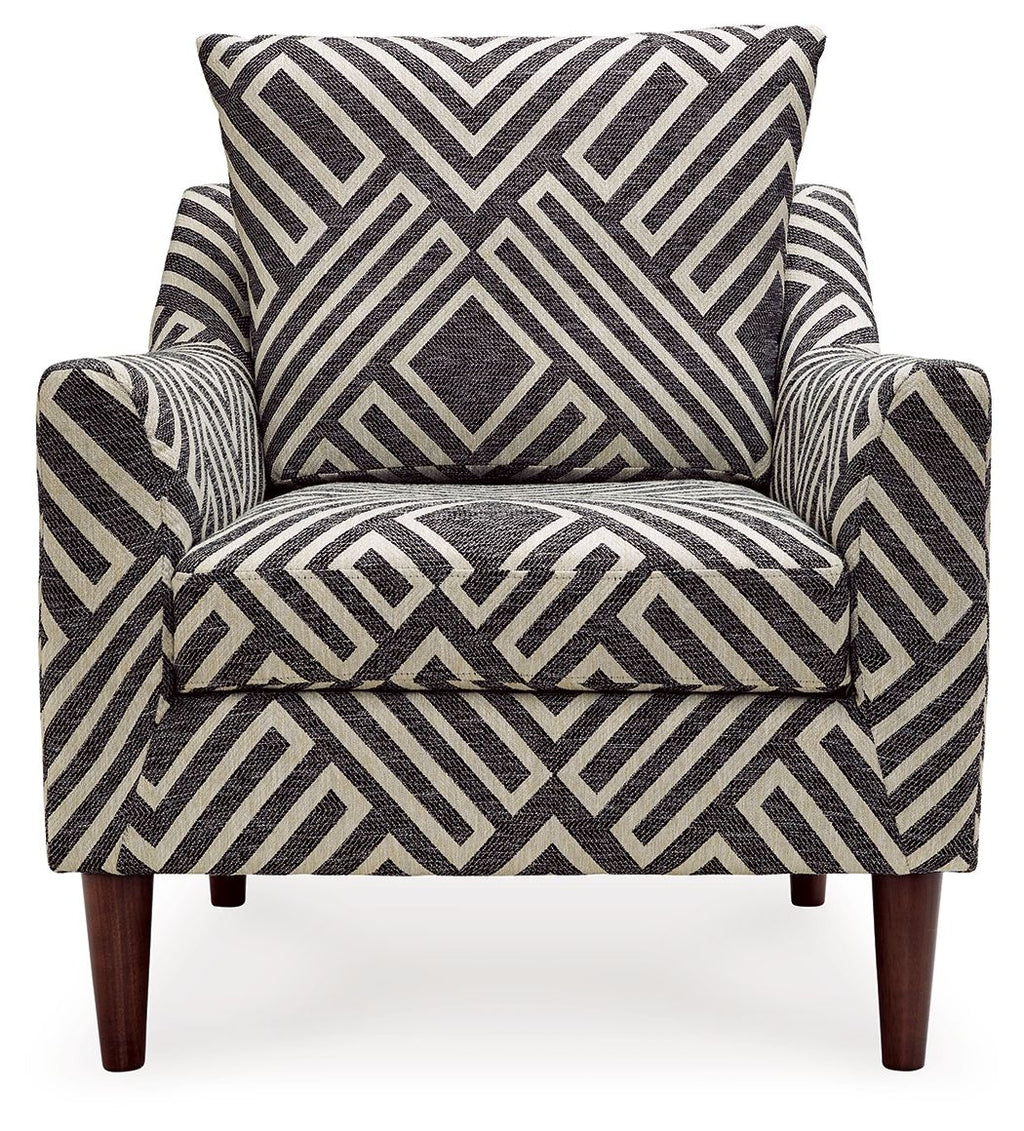 Morrilton Next-Gen Nuvella - Natural / Charcoal - Accent Chair