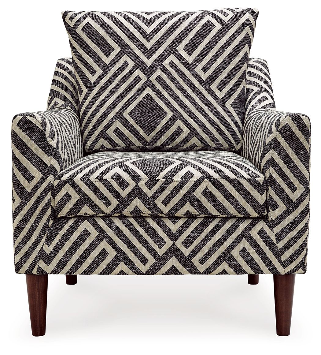Morrilton Next-Gen Nuvella - Natural / Charcoal - Accent Chair