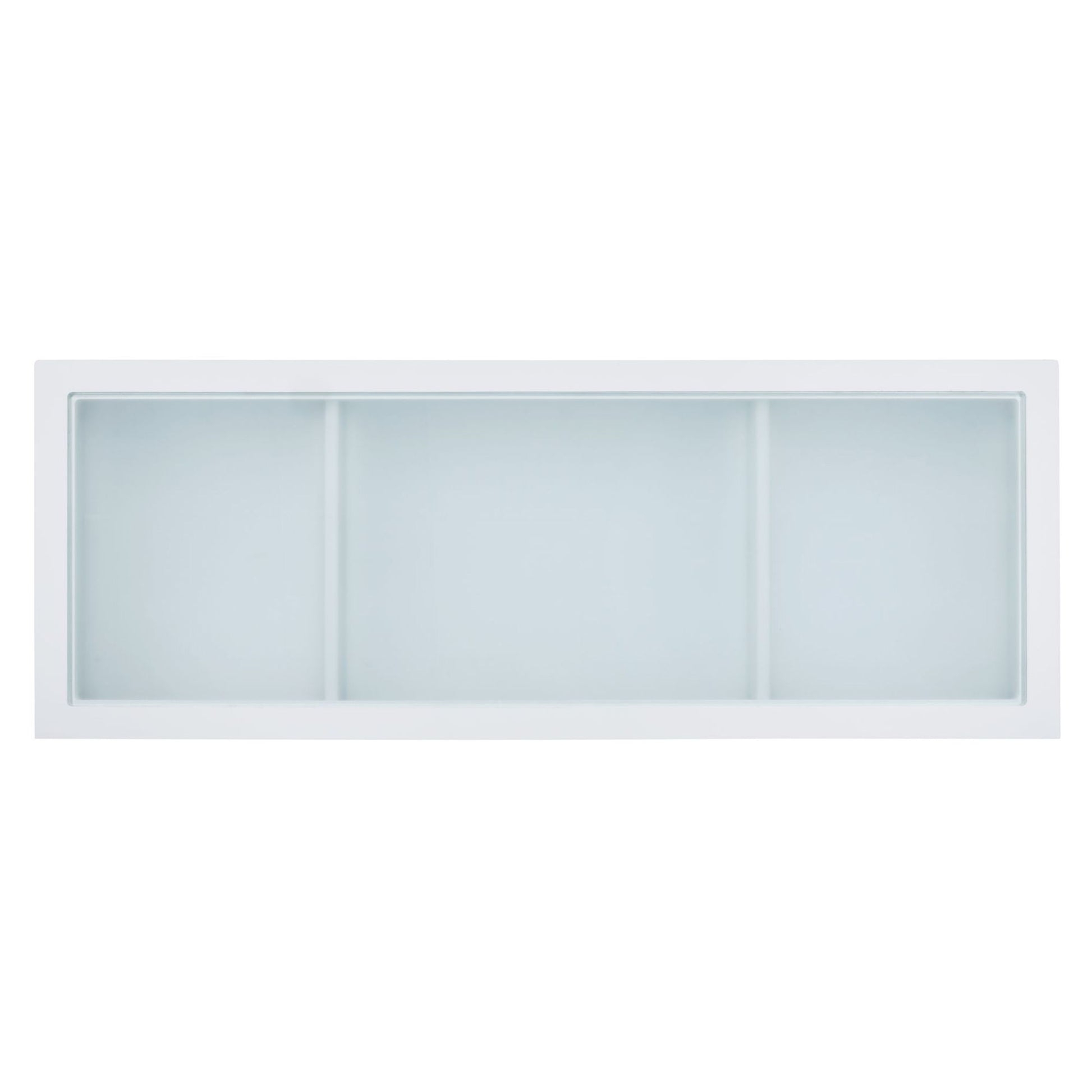 Amia - Complete Vanity With Lightbulbs - Glossy White