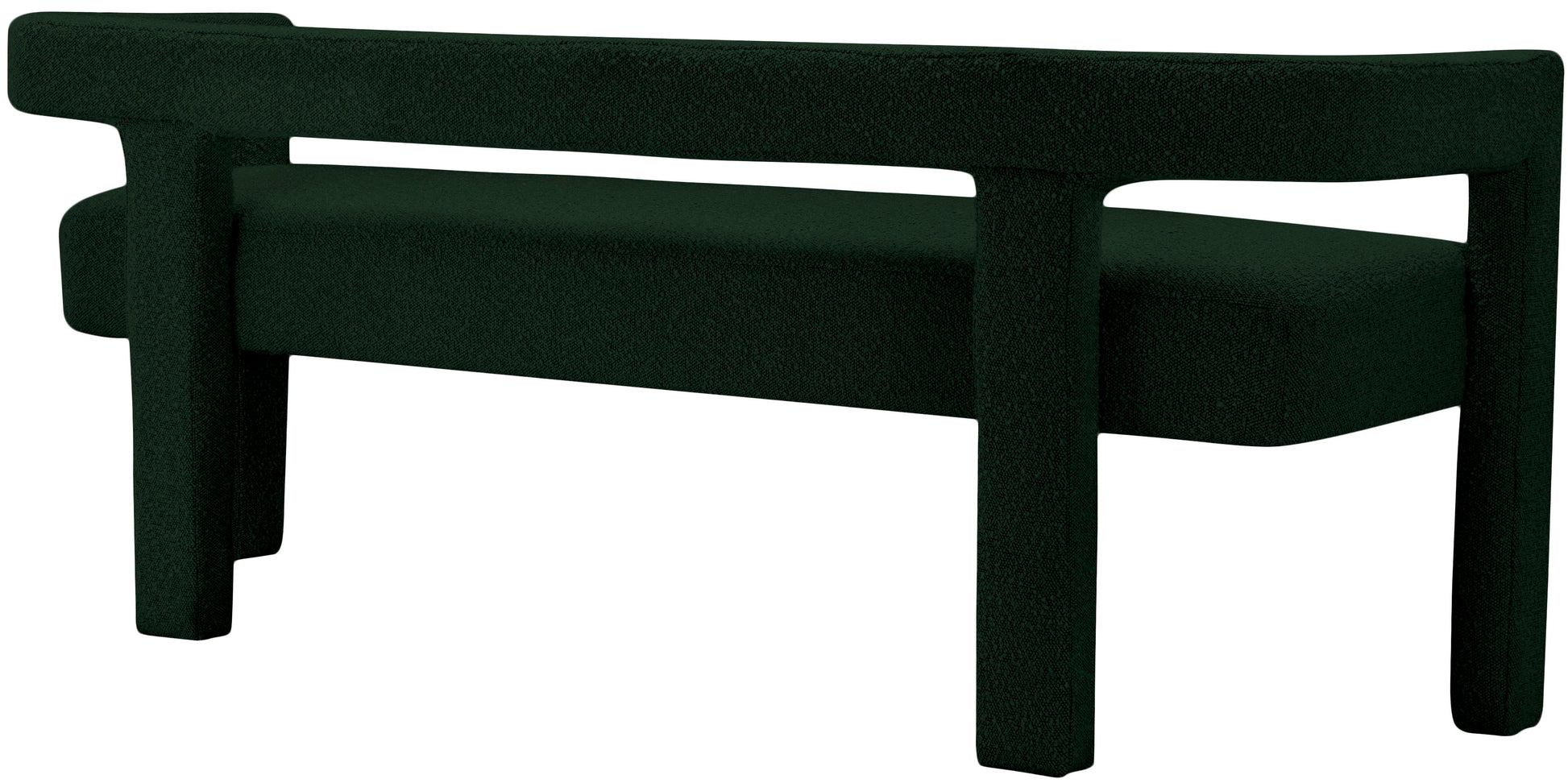 Athena - Boucle Fabric Bench
