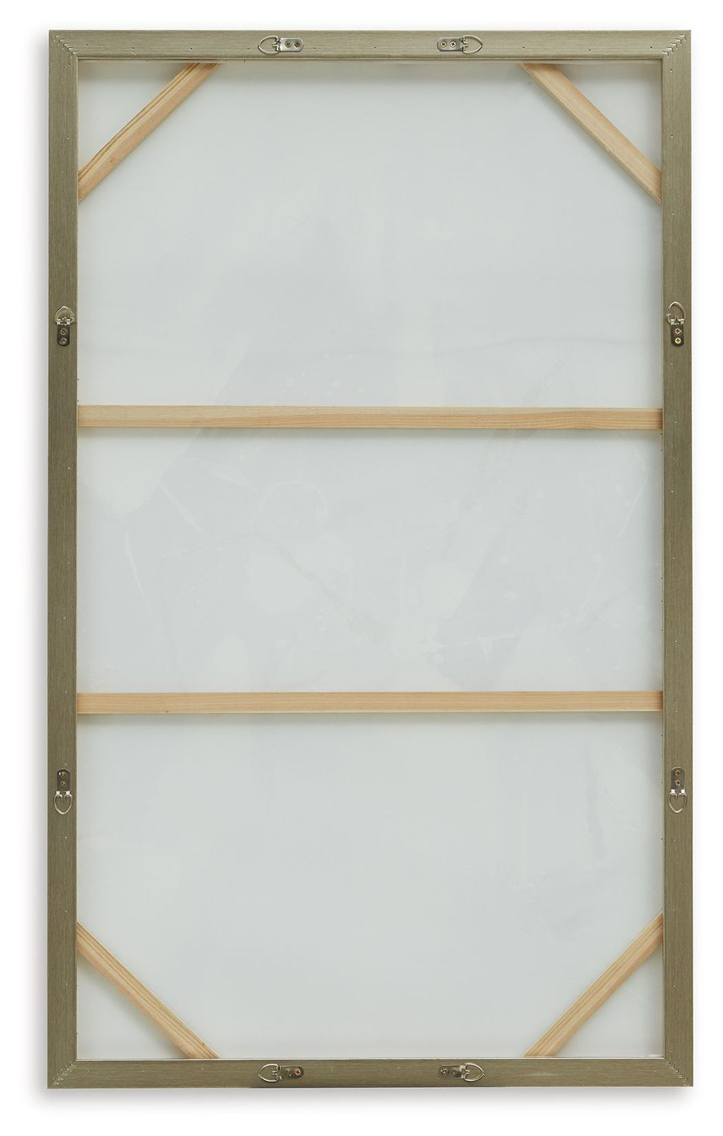 Cormette - Blue / White / Gold Finish - Wall Art