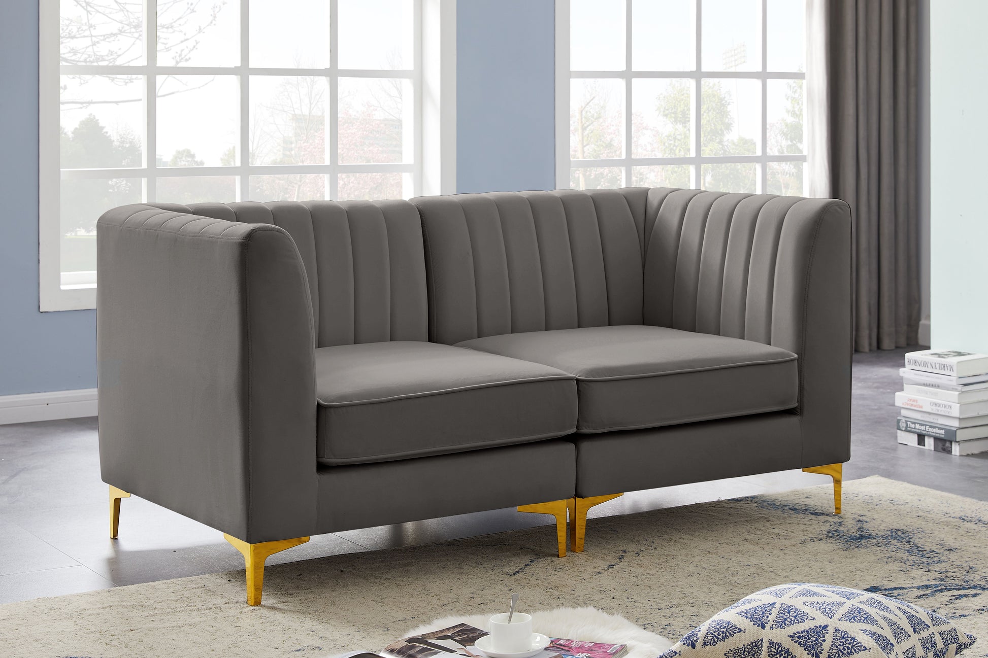 Alina - 2 Piece Modular Sectional