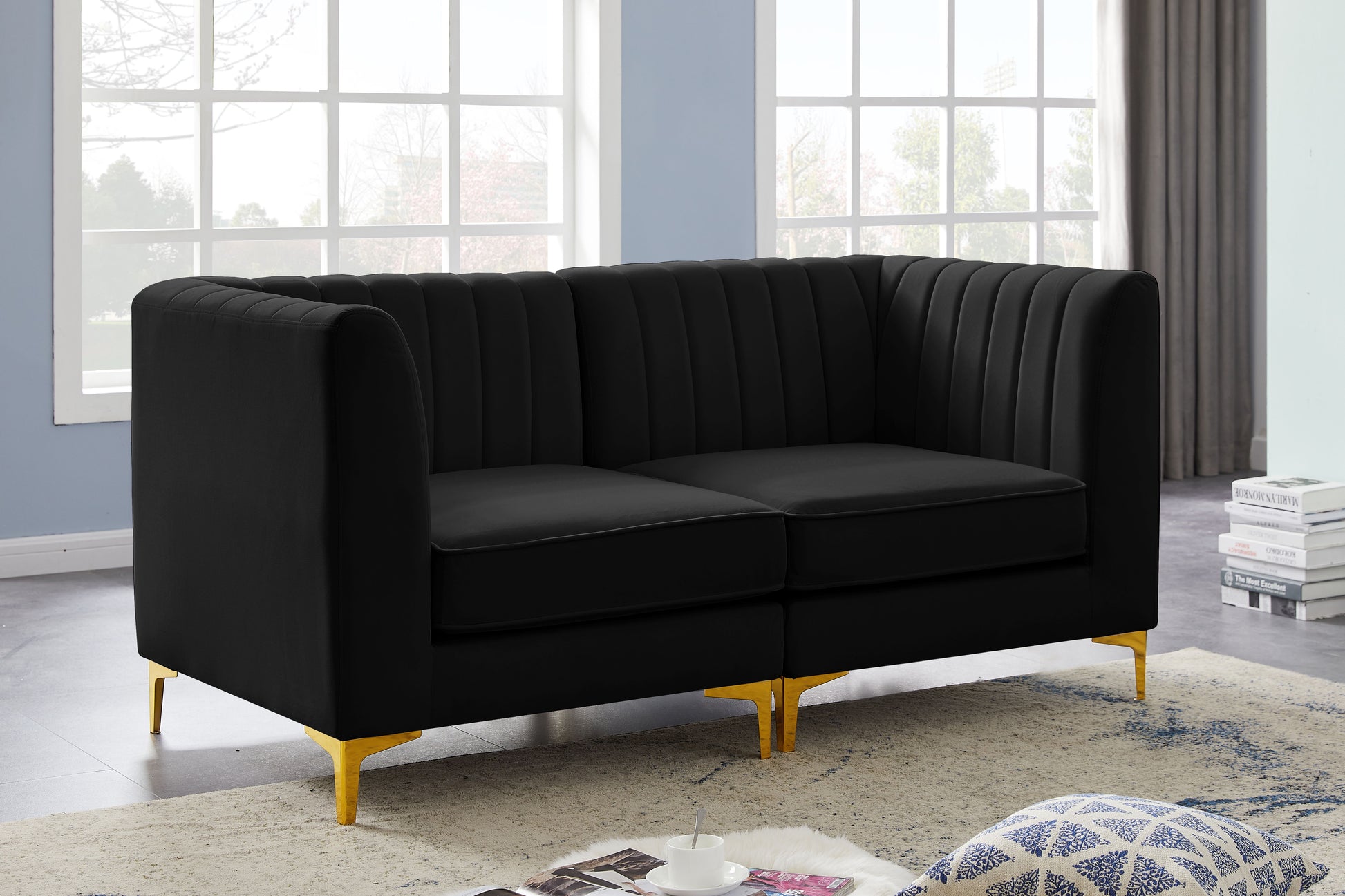 Alina - 2 Piece Modular Sectional